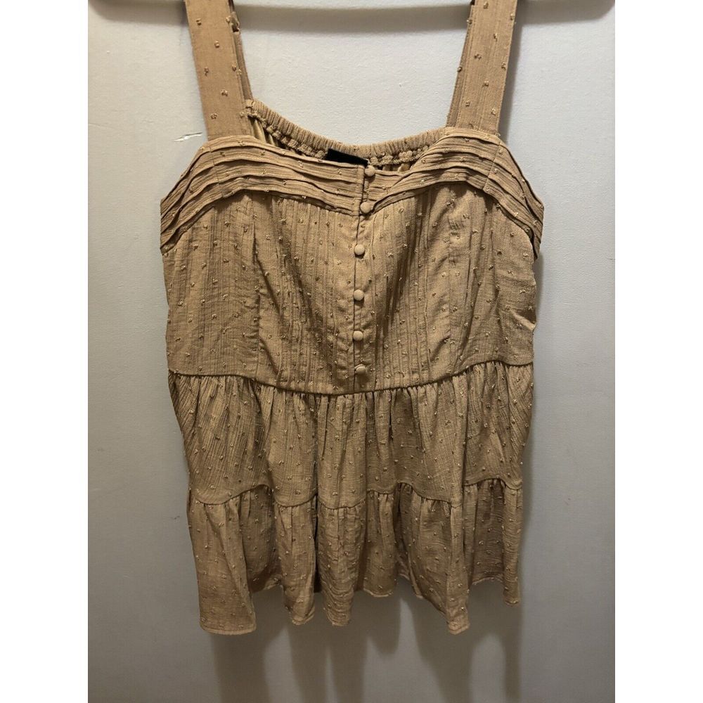 Torrid Size 1 Spaghetti Straps Classy Chunky Knotted Grunge Cottage Core Top